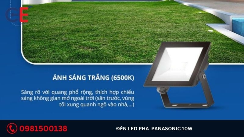 Ứng dụng của đèn Led pha Panasonic 10W