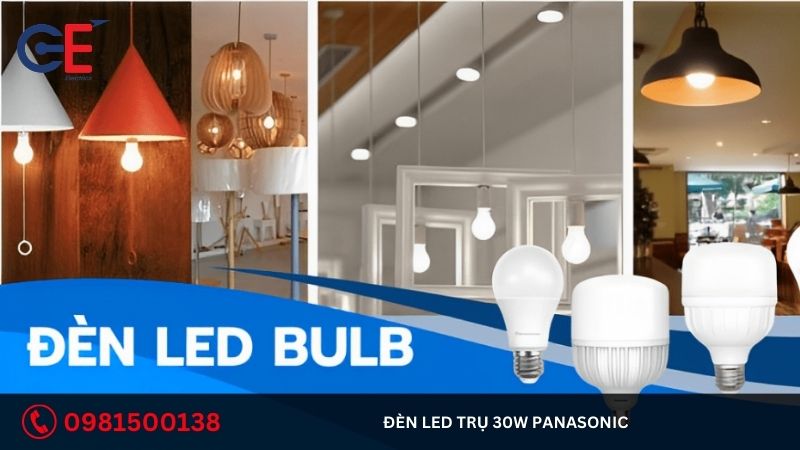 Ứng dụng của đèn Led trụ 30W Panasonic