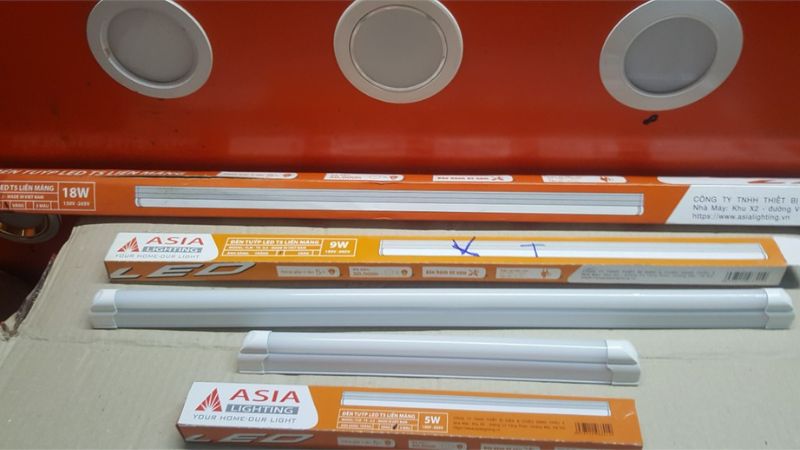 Ứng dụng của đèn tuýp led liền máng T5 9W Asia