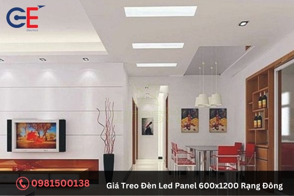 Ứng dụng của Giá Treo Đèn Led Panel 600x1200 Rạng Đông