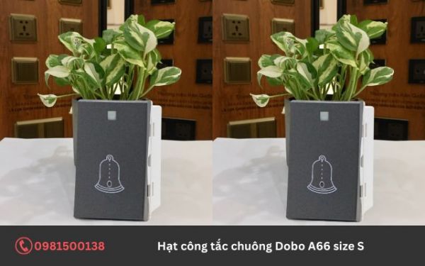 Ứng dụng về sản phẩm hạt công tắc chuông Dobo A66 size S