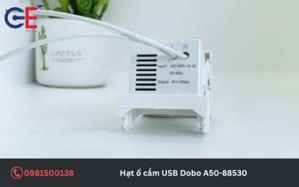 Ứng dụng của hạt ổ cắm USB Dobo A50