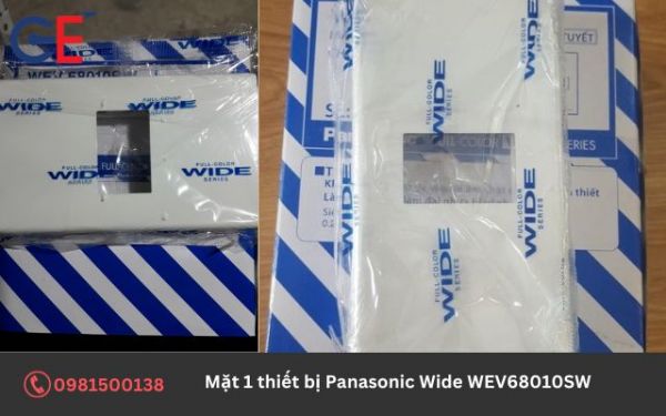 Ứng dụng của mặt 1 thiết bị Panasonic Wide WEV68010SW