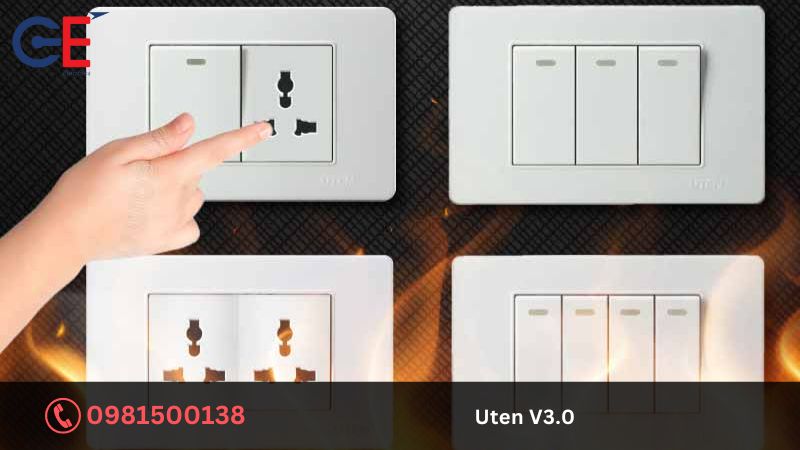 Ứng dụng của dòng công tắc ổ cắm Uten V3.0