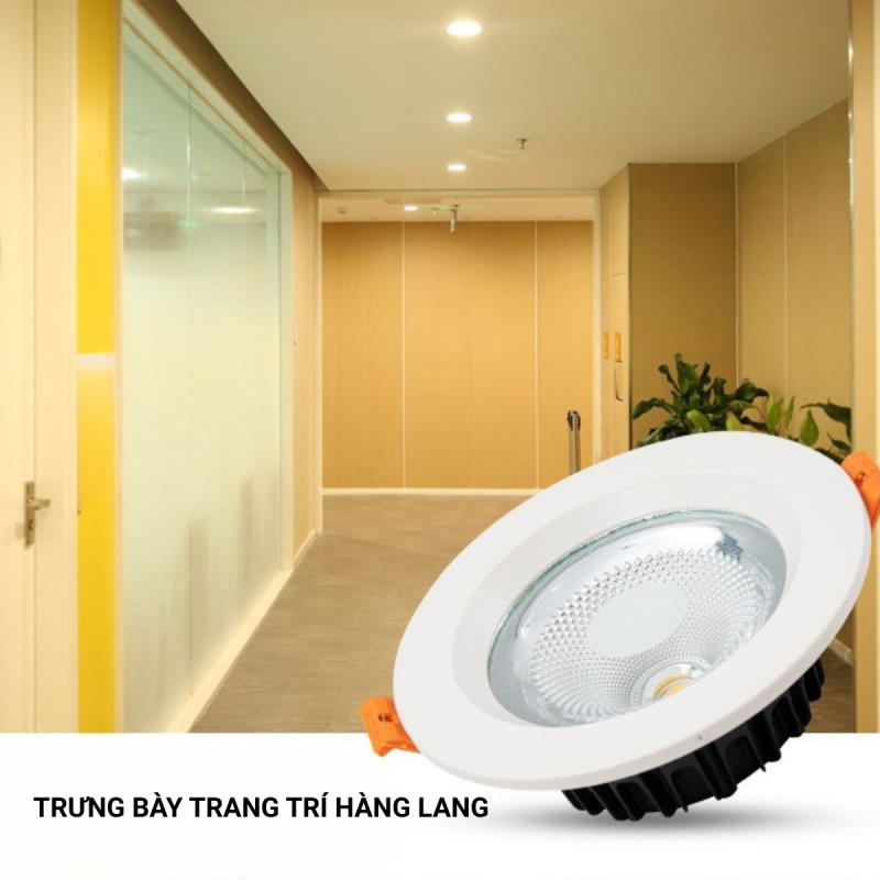 Ứng dụng đèn led downlight Philips GE DN03 15W