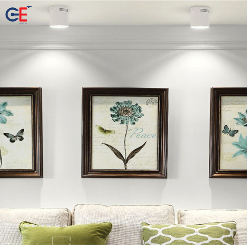 Ứng dụng đèn LED lon CL1