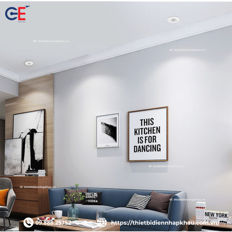 Ứng dụng đèn led spotlight Philips GE SP02 10W