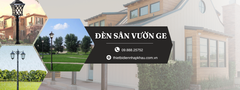 Ứng dụng đèn sân vườn GE