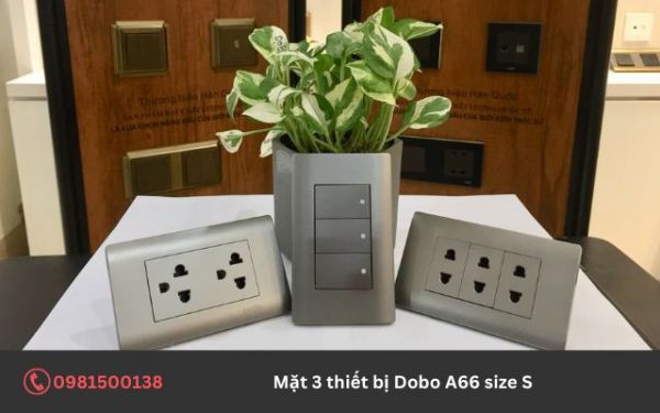 Các ưu điểm của mặt 3 thiết bị Dobo A66 size S
