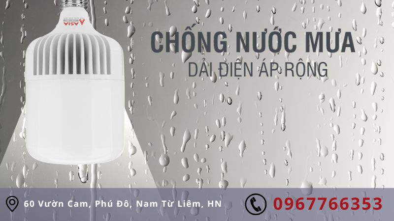 Ưu điểm của bóng 55W DT Asia đuôi E27