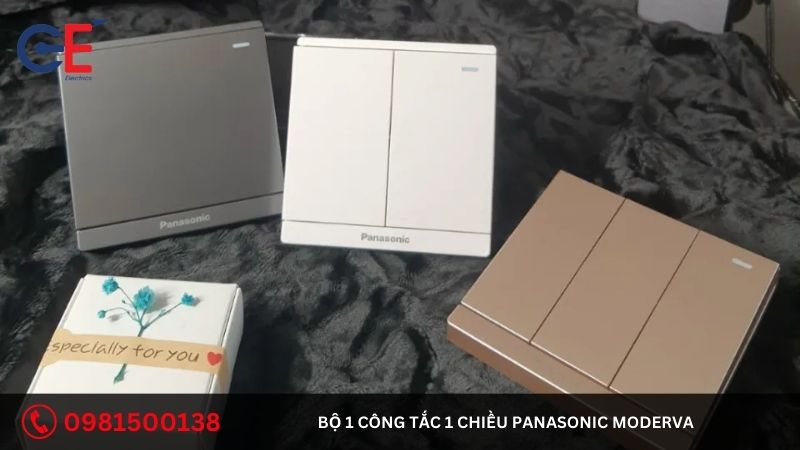 Ưu điểm của bộ 1 công tắc 1 chiều Panasonic Moderva