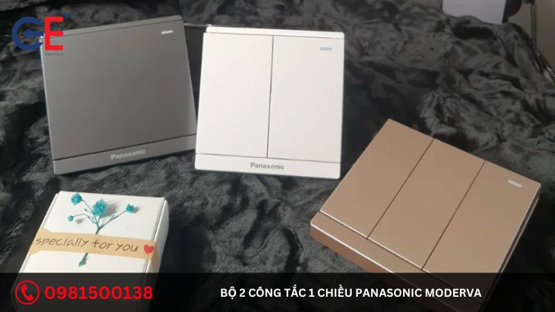 Ưu điểm vượt trội của bộ 2 công tắc 1 chiều Panasonic Moderva 