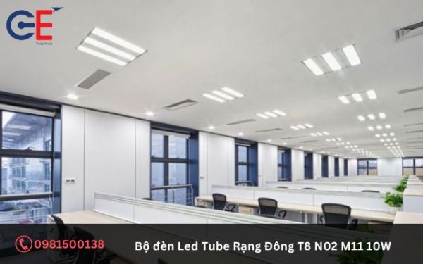 Ưu điểm của bộ đèn Led Tube Rạng Đông T8 N02 M11 10W