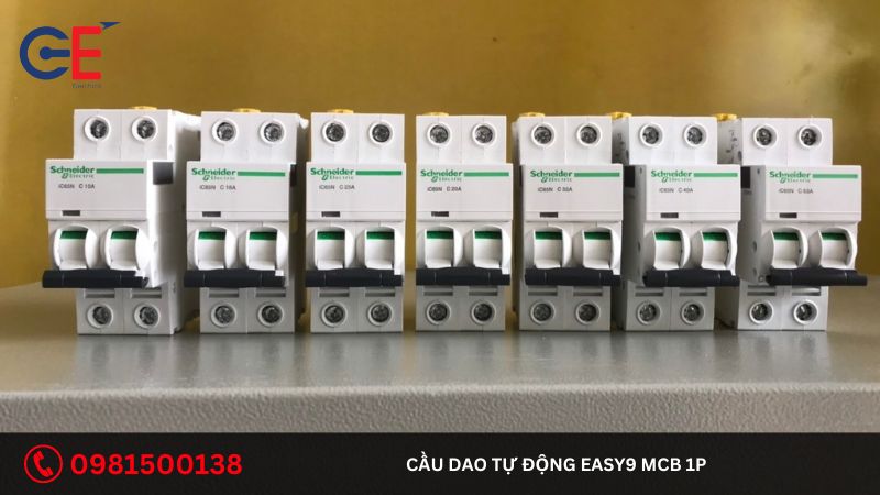 Ưu điểm của cầu dao tự động Easy9 MCB 1P 