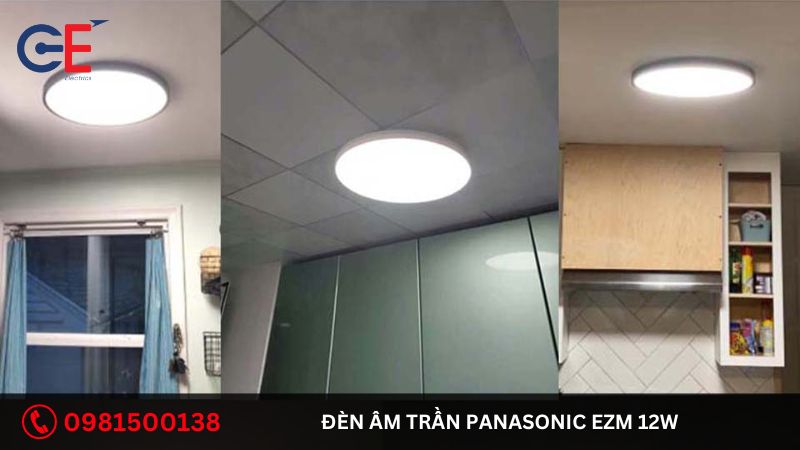 Ưu điểm của đèn âm trần Panasonic EZM 12W