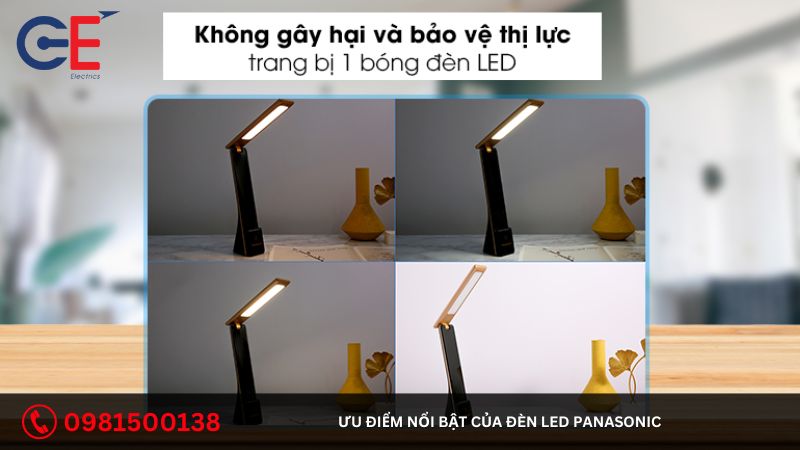 Ưu điểm nổi bật của đèn led Panasonic