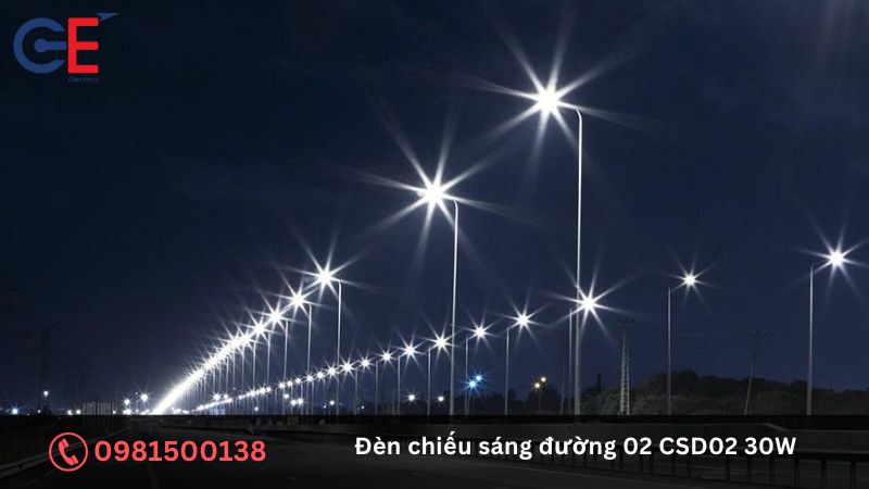 Ưu điểm của đèn chiếu sáng đường Rạng Đông CSD02 30W 