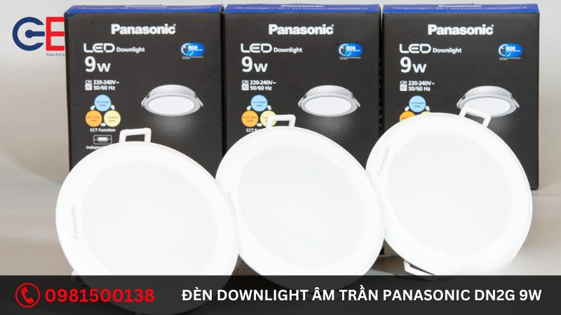 Ưu điểm của đèn Downlight âm trần Panasonic DN2G 9W