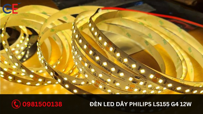 Ưu điểm của đèn Led dây Philips LS155 G4 12W