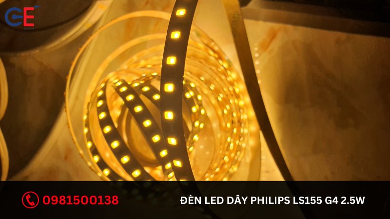 Ưu điểm của đèn Led dây Philips LS155 G4 2.5W
