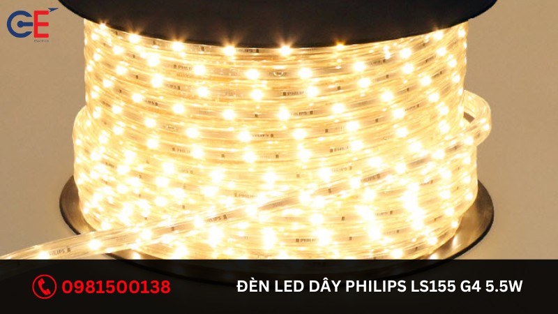 Ưu điểm của đèn Led dây Philips LS155 G4 5.5W