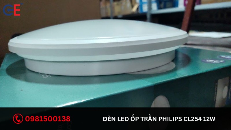 Ưu điểm của đèn LED ốp trần Philips CL254 12W