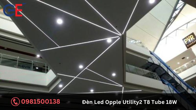 Ưu điểm của đèn Led Opple Utility2 T8 Tube 18W