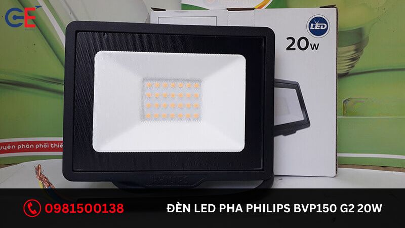 Ưu điểm của đèn LED Pha Philips BVP150 G2 20W