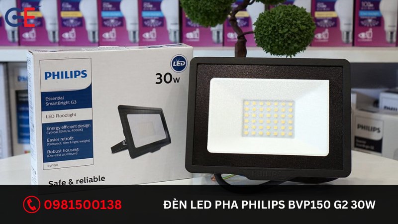 Ưu điểm của đèn LED Pha Philips BVP150 G2 30W