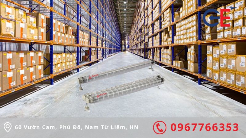 Ưu điểm của máng đèn đơn chống nổ Asia