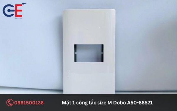 Ưu điểm của mặt 1 công tắc Size S Dobo A50-88521