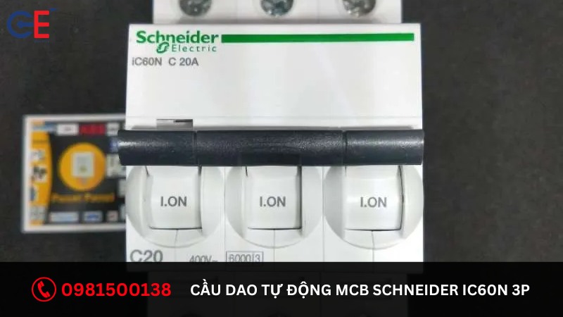 Ưu điểm của MCB Schneider iC60N 3P