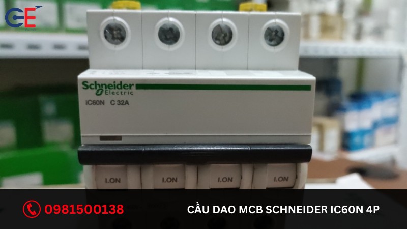Ưu điểm của MCB Schneider iC60N 4P