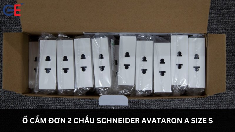 Ưu điểm của ổ cắm đơn 2 chấu Schneider AvatarOn A size S
