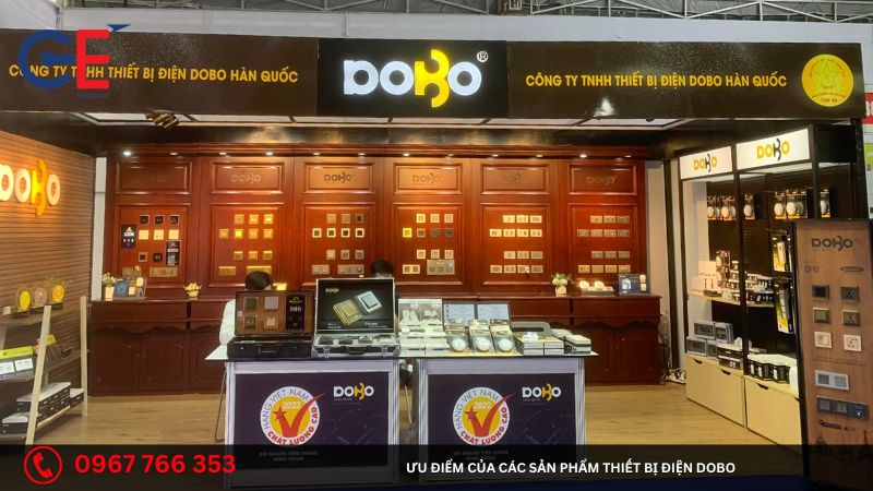 Ưu điểm của các sản phẩm thiết bị điện DoBo