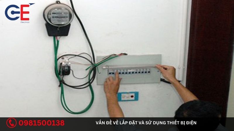 Vấn đề về lắp đặt và sử dụng