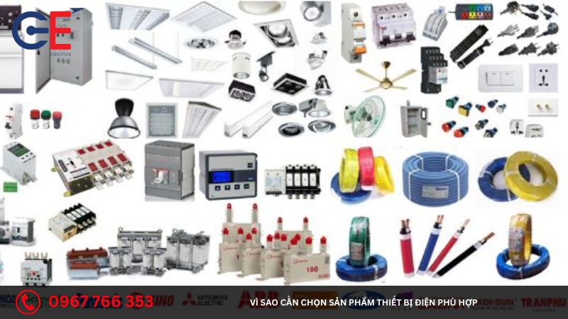 Các bí quyết chọn thiết bị điện phù hợp